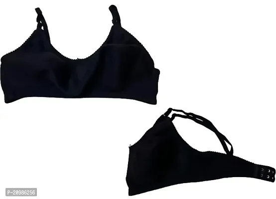 Bodybest Lightly Padded Spacer Bra (32, Black)