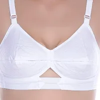 Bodybest Cotton Everyday Bra - 2 Colours - 6 (32, White)-thumb1