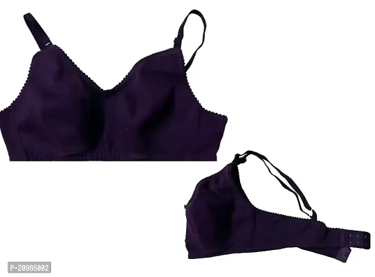 Bodybest Lightly Padded Spacer Bra (32, Violet)