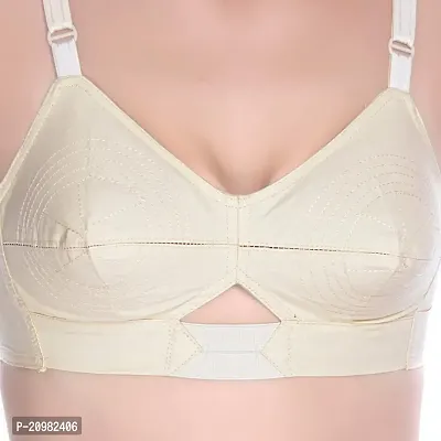 Bodybest Cotton Everyday Bra - 2 Colours - 6 (30, Skin)-thumb2