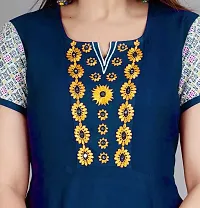 Stylish Fancy Cotton Kurta For Women-thumb3