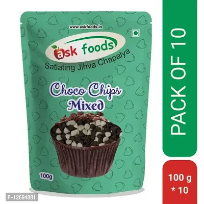 Mixed Choco Chips  Mixed Chocolate Chips Pack of 10-thumb0