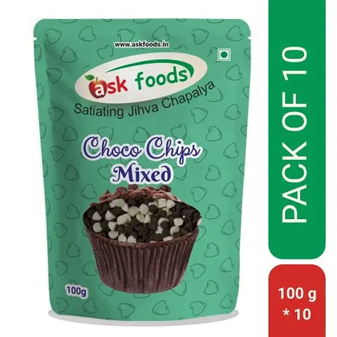 Mixed Choco Chips  Mixed Chocolate Chips Pack of 10