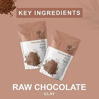 Wild Organic Chocolate Clay Powder Hydrating Clay For Skin  Hair Radiant Glow Balances Skin Tone Makes Skin Youthful100gm-thumb4