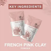 Wild Organic French Pink Clay Powder Smooth and Silk Clay, Refreshed  Healthy Glow, Tightens Pores, Ideal clay for acne-prone skin, 100gm-thumb3