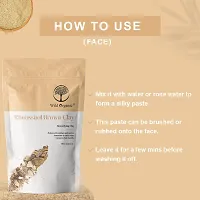 Wild Organic Rhoussuol Brown Clay Powder Detoxifying Clay, Reduces Blemishes and Marks, Reduce Acne  Pimples, Smoother  Softer Skin, Restores Hair Health100gm-thumb2