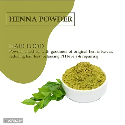 WILD ORGANIC 100% Natural  Pure Herbal Henna Powder/Lawsonia Inermis (Organically Grown) 100 g For Hair Care | Hair Color | No Ppd No Chemicals, No Paraben 100gm-thumb2