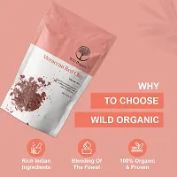 Wild Organic Moroccan Red Clay Volcanic Clay, Exfoliates Dead Skin, Controls Excess Oil From Skin, Tightens Large Pores For Men  Women 100gm-thumb4