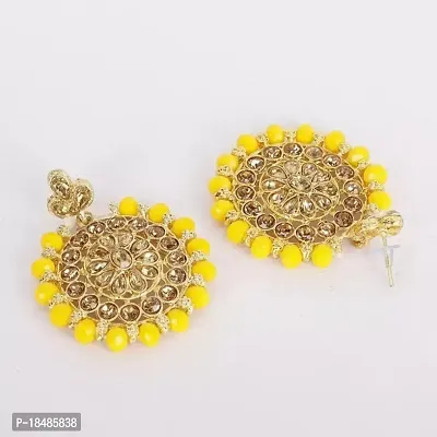 Aishwariya necklace yellow colour-thumb4