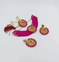 Aishwariya necklace colour rani-thumb1