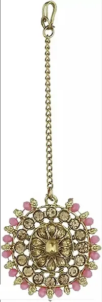 Aish necklace baby pink colour-thumb2