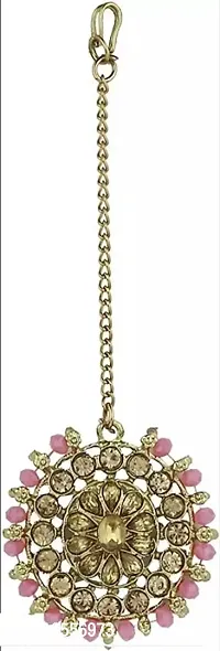 Aish necklace baby pink colour-thumb3
