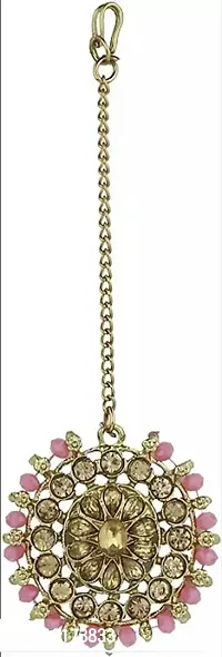 Aishwariya necklace baby pink colour-thumb3