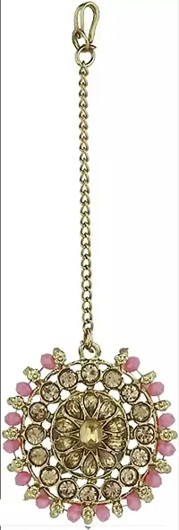 Aishwariya necklace baby pink colour-thumb2