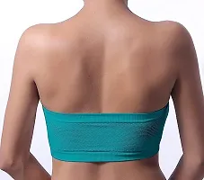 Women Tube Bra,Everyday use Comfortable Bra (S, Sky Blue)-thumb1