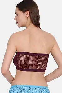 Women Tube Bra,Everyday use Comfortable Bra (XL, Purple)-thumb1