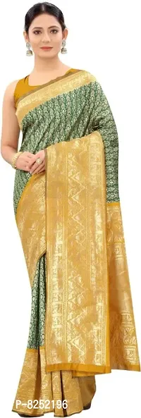 Stylish Lichi Silk Jacquard Work Saree for Women