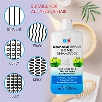 SPA Professionals Damage Repair Hair Bond Shampoo For Damaged, Dry  Frizzy Hair, Hair Growth-thumb2