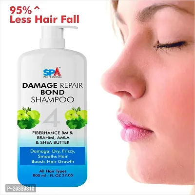 SPA Professionals Damage Repair Hair Bond Shampoo For Damaged, Dry  Frizzy Hair, Hair Growth-thumb4