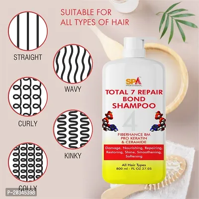 Buy SPA Professionals Total 7 Repair Bond Shampoo For Damage