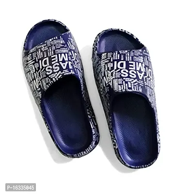 Stylish Blue EVA Flip Flops For Men-thumb0