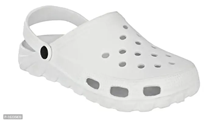 Stylish White EVA Flip Flops For Men-thumb0
