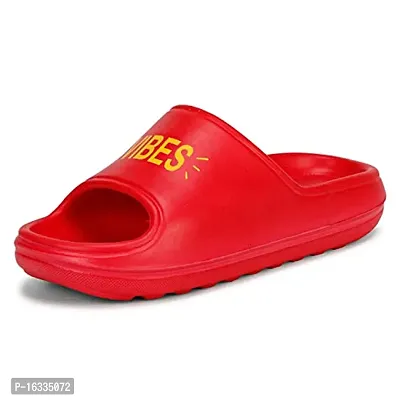 Stylish Red EVA Flip Flops For Men