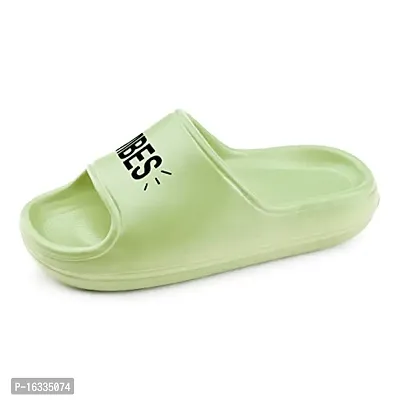 Stylish Green EVA Flip Flops For Men