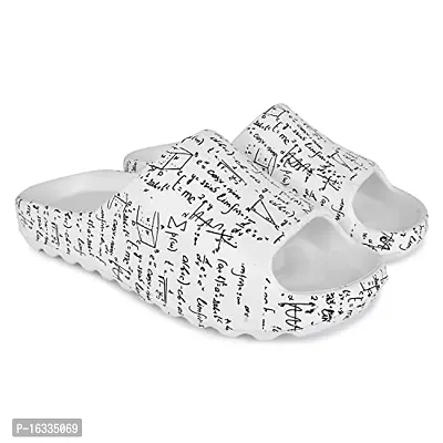 Stylish White EVA Flip Flops For Men