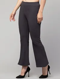 Stylish Cotton Blend Trouser for Women Pack of 2-thumb2