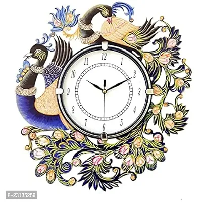 KWF International Designer Peacockwall Clock-thumb0