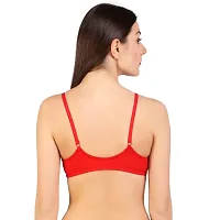 ALYANA Woman's Innerwear Cotton Bra Combo Set Non Wired | Non Padded | Front-Open T-Shirt Bra Pack of 3-thumb2