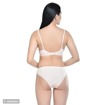 ALYANA Innerwear Cotton Hot  Sexy Bra Panty for Woman | Non Wired | Non Padded | Bridal Lingerie Set Combo Pack of 3 Pcs Set-thumb4