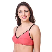 ALYANA Woman's Innerwear Cotton Bra Combo Set Non Wired | Non Padded Regular Bra Pack of 1-thumb1