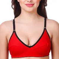 ALYANA Woman's Innerwear Cotton Bra Combo Set Non Wired | Non Padded Regular Bra Pack of 2-thumb1