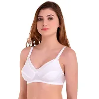 ALYANA Woman's Cotton Mother Feeding Bra for Woman | Non Wired | Non Padded | Maternity Nursing Bra Combo Pack of 2-thumb1