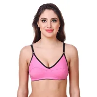 ALYANA Woman's Innerwear Cotton Bra Combo Set Non Wired | Non Padded Regular Bra Pack of 2-thumb4