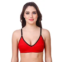 ALYANA Woman's Innerwear Cotton Bra Combo Set Non Wired | Non Padded Regular Bra Pack of 2-thumb2