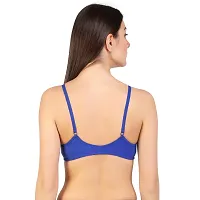 ALYANA Woman's Cotton T-Shirt Bra Non Wired | Non Padded | Front-Open Plunge Bra Pack of 1-thumb2