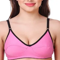 ALYANA Woman's Innerwear Cotton Bra Combo Set Non Wired | Non Padded Regular Bra Pack of 1-thumb3