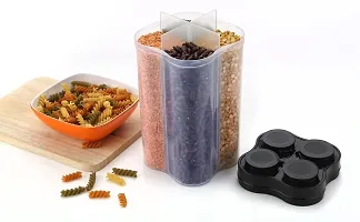 Durable Plastic Grocery Container Jar 2500 ml Pack Of 3-thumb2