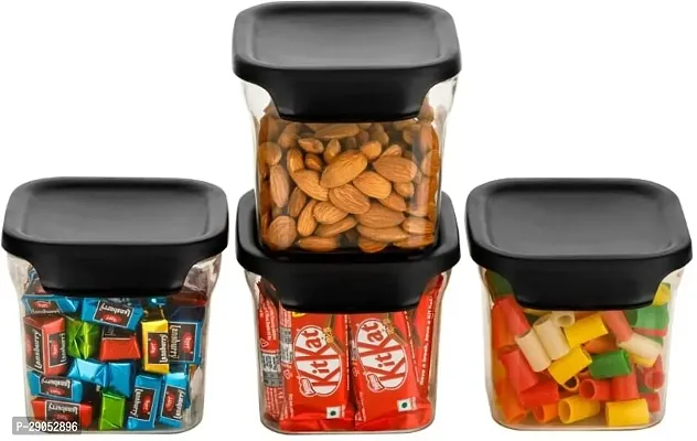 Durable Plastic Grocery Container Jar 700 ml Pack Of 8-thumb4