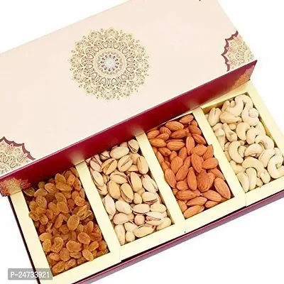 Designer Dry Fruit Assortment in Elegant Box-thumb0