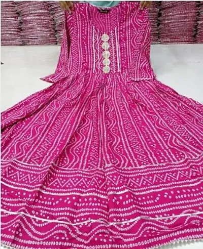 New In Anarkali Kurtis