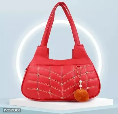 Stylish Red PU  Handbags For Women