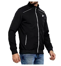 Classic Polyester Solid Jacket for Men-thumb2