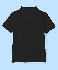 Classic Cotton Solid Tshirt for Kid Boy-thumb1