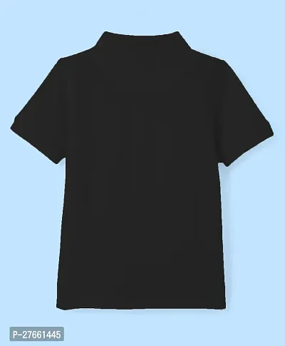 Classic Cotton Solid Tshirt for Kid Boy-thumb2