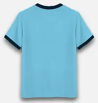 Stylish Cotton Blend Printed T-shirt For Kids Boys-thumb1