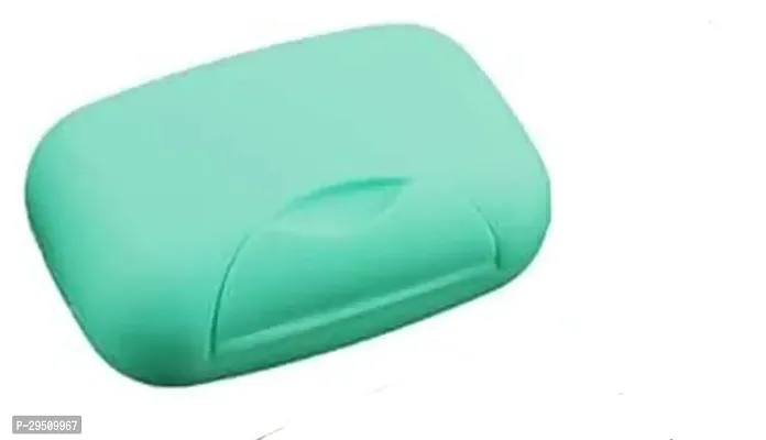 Plastic Green Soap Case For Bathroom Accessories